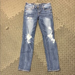 American Eagle super stretch skinny jeans 4 reg.